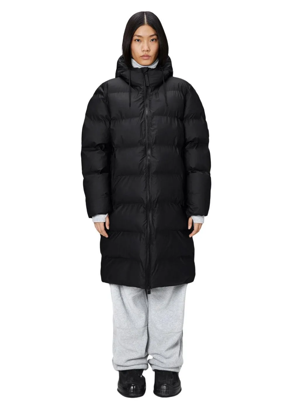 Alta Longer Puffer Jacket W3T4>Rains Hot