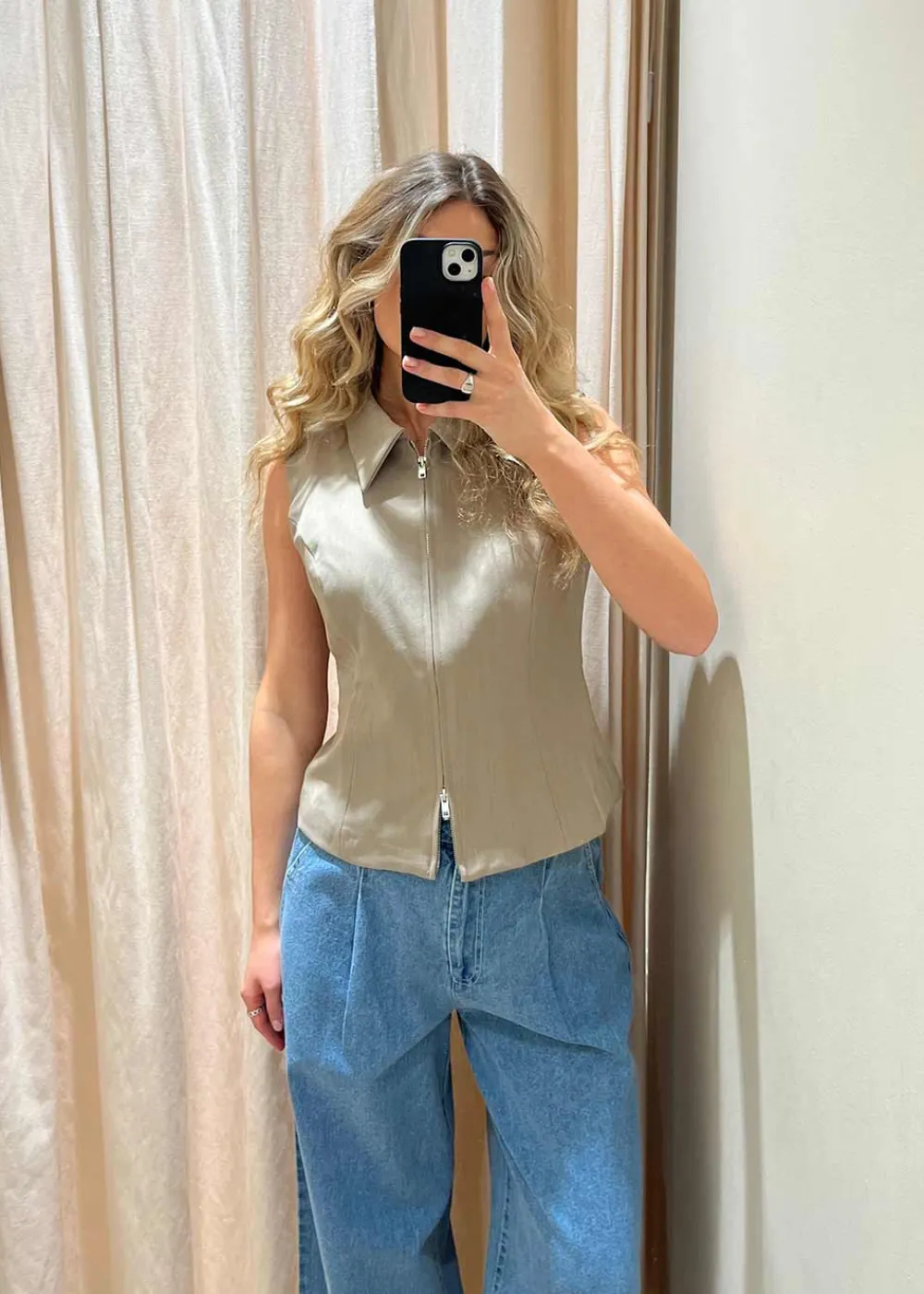 Annabella Structure Waistcoat>Neo Noir New