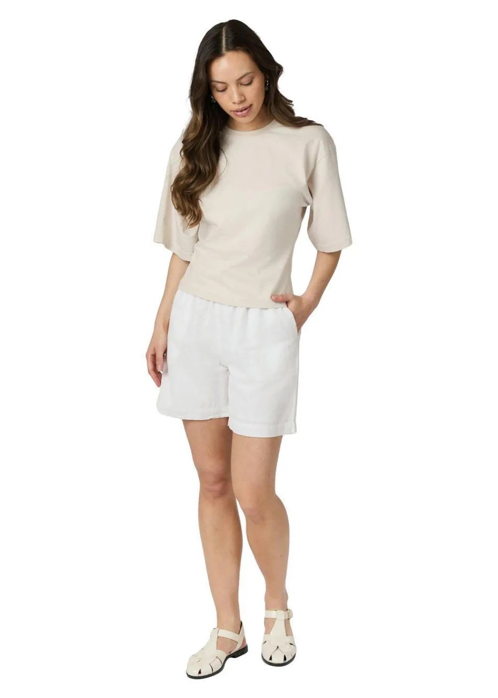 Asha Boxy Tee>Neo Noir Best