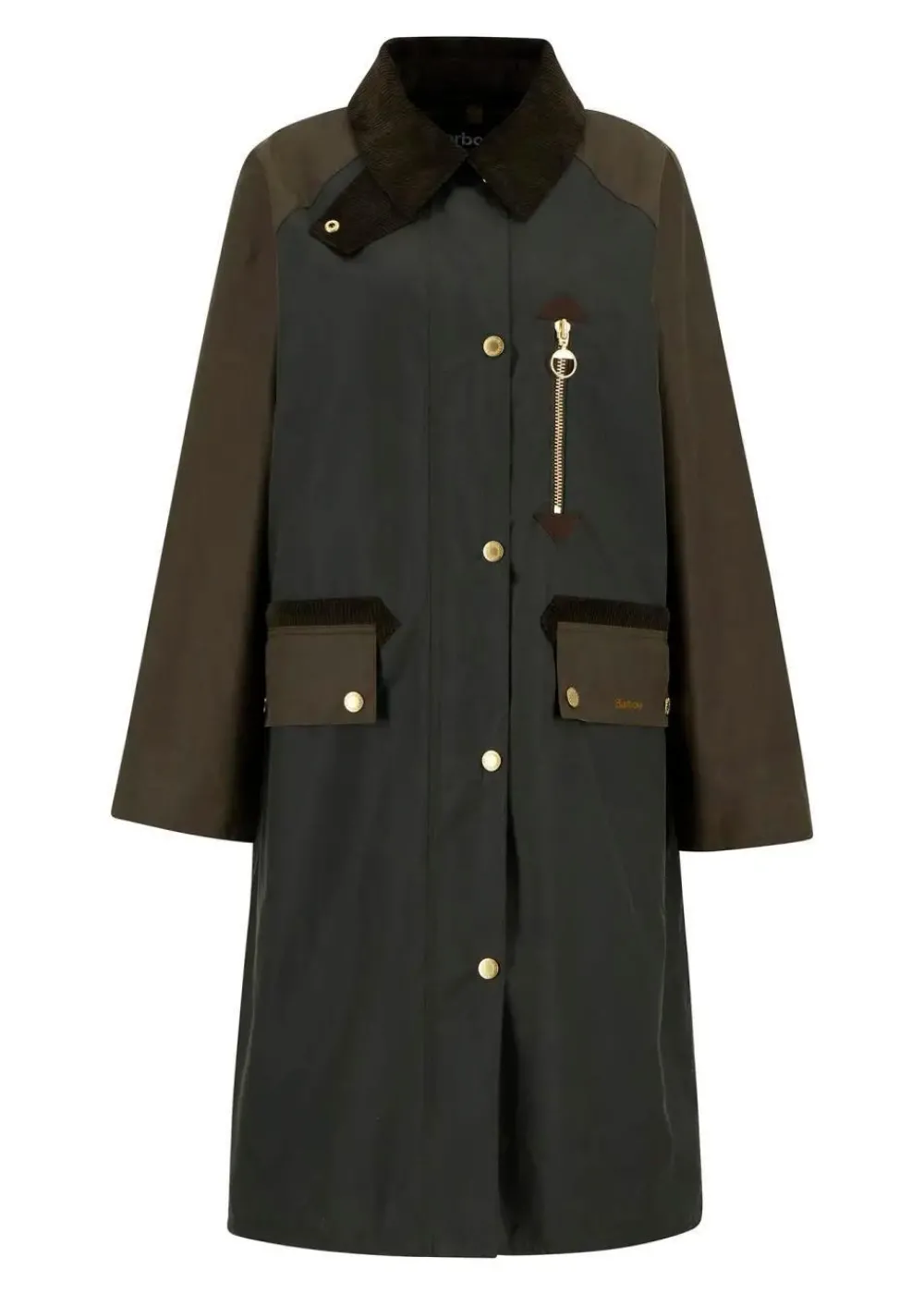 Evette Wax Jacket>Barbour