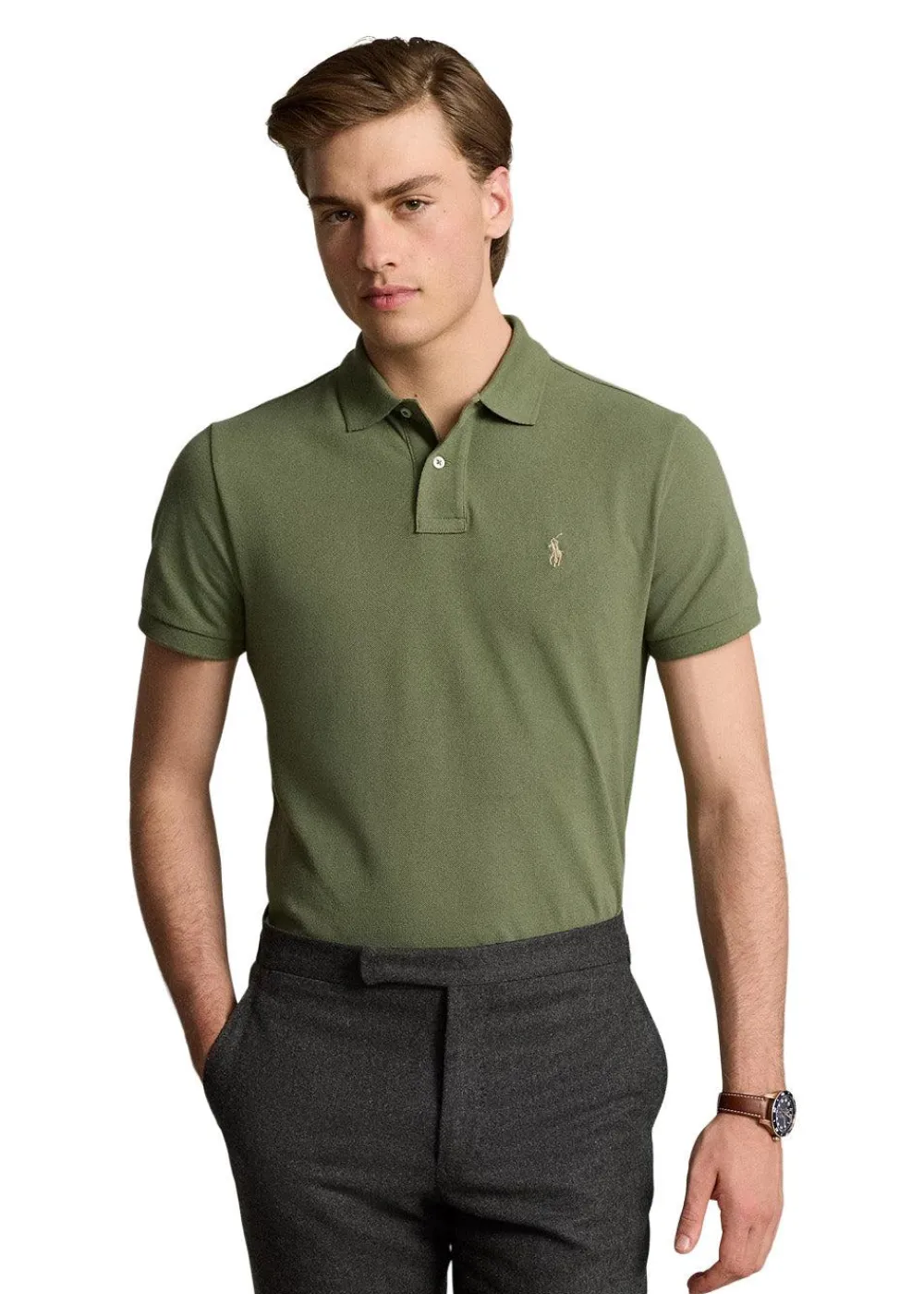 Basic Mesh Polo>Ralph Lauren Outlet