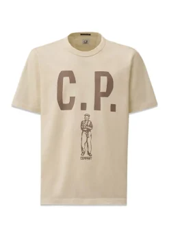 Big front logo tee>C.P. Company New