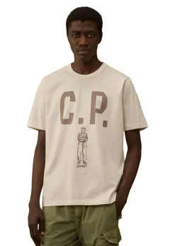 Big front logo tee>C.P. Company New