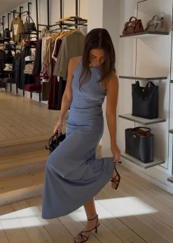 Celinie Heavy Sateen Dress><noscript><img width=