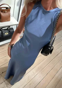 Celinie Heavy Sateen Dress><noscript><img width=