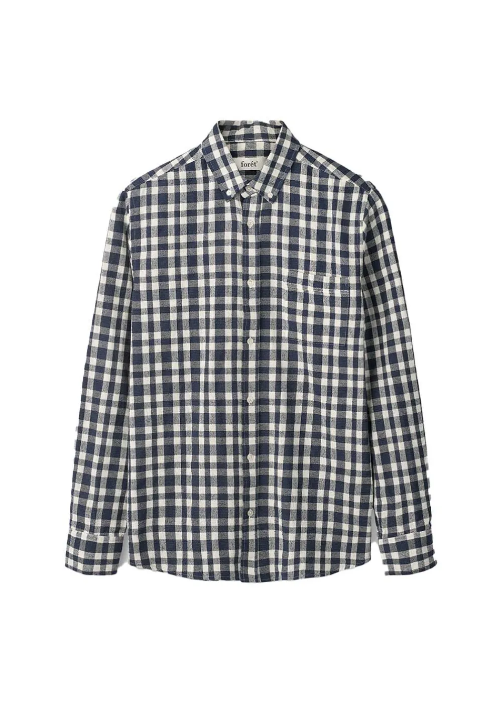 CREEK BOUCLÉ CHECK SHIRT>Forét Discount