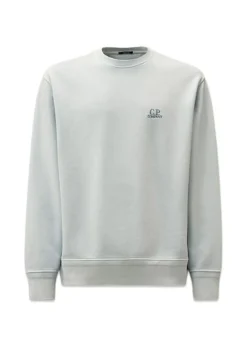 Crew Neck Cotton Diagonal Fleece>C.P. Company Discount