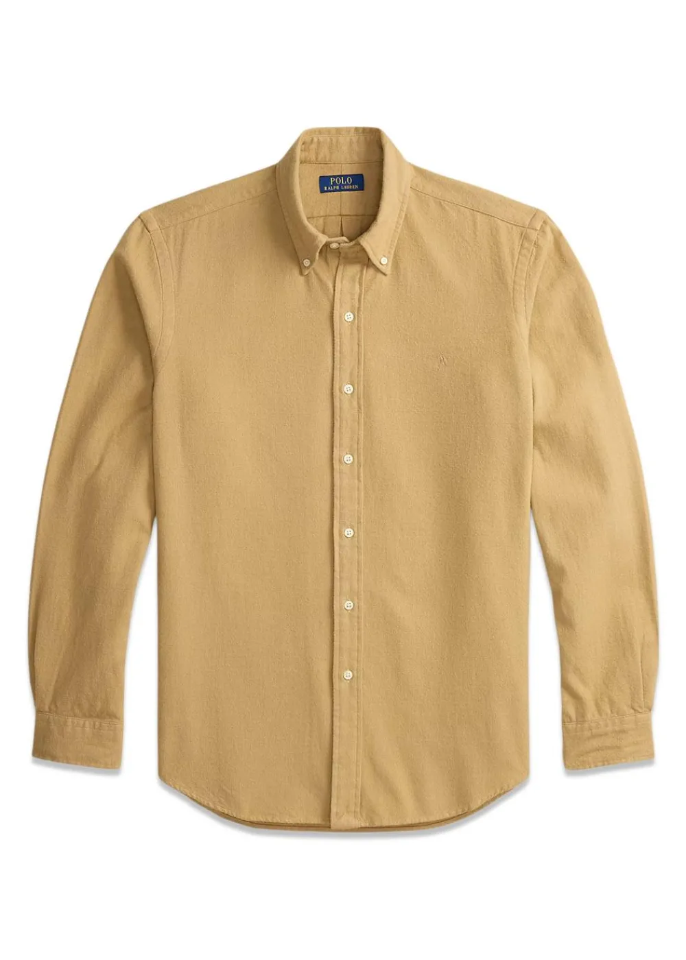 Custom Fit Brushed Flannel Shirt>Ralph Lauren Outlet