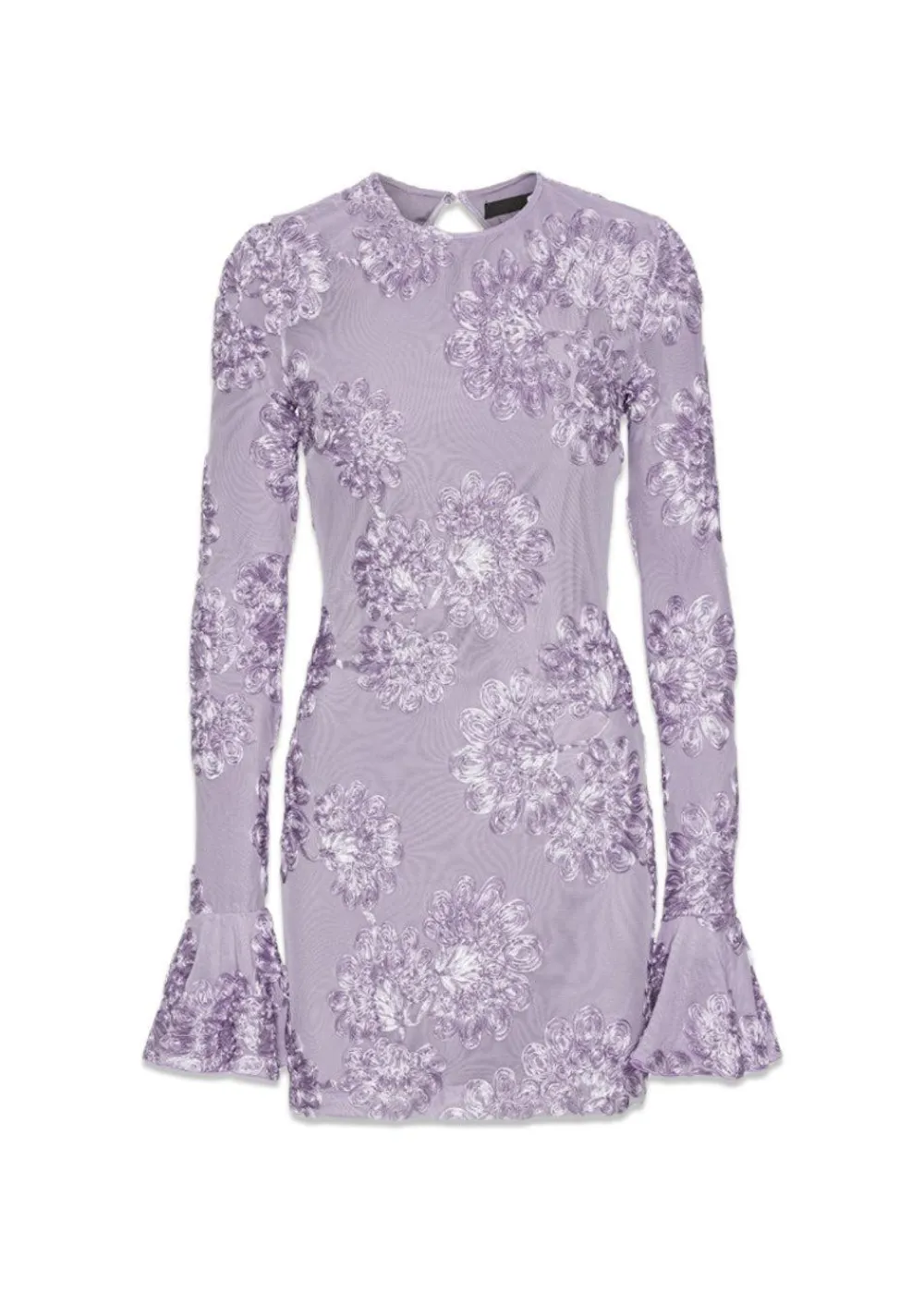 3D MESH MINI DRESS>Rotate Best