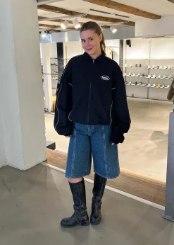 Edie Denim Shorts>Oval Square Discount