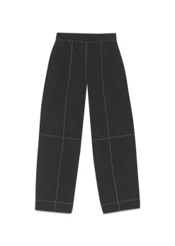 Elasticated Curve Pants>Ganni Online