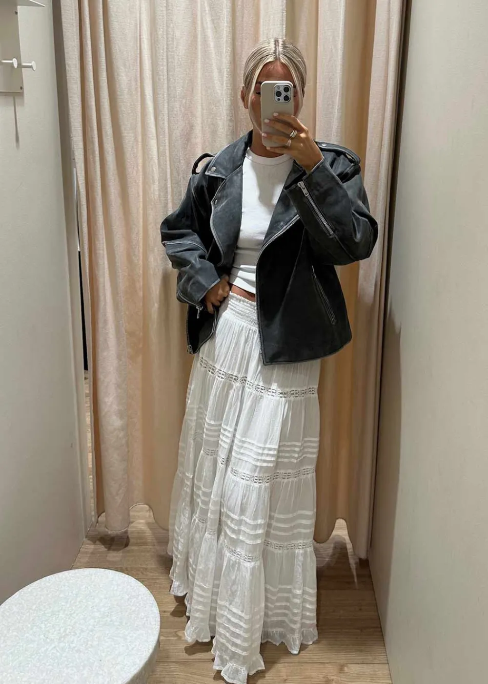 Felicia S Voile Skirt>Neo Noir Sale