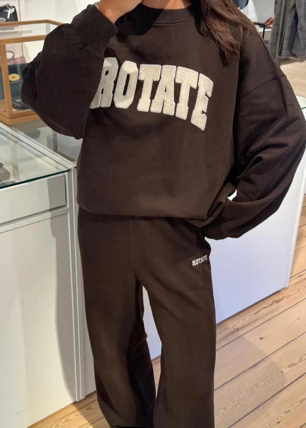 HEAVY STRAIGHT SWEATPANTS>Rotate Online