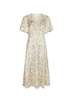 Illana Flower Print Dress>Neo Noir Sale