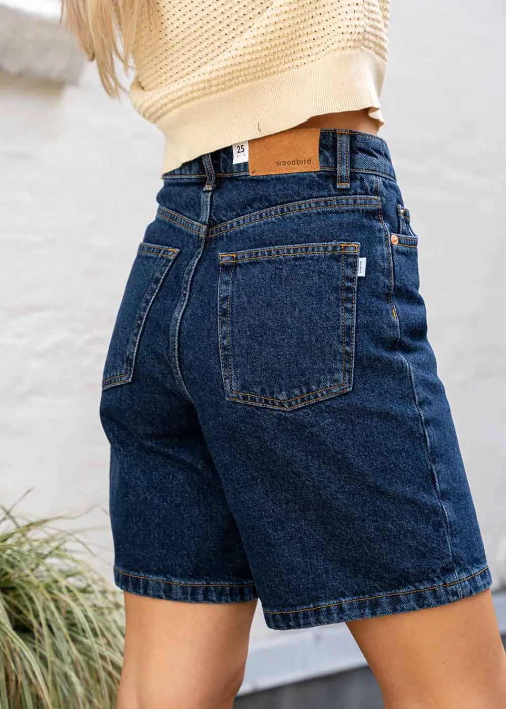 Maggie 90s Rinse Shorts>Woodbird Discount