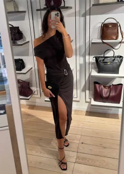 Minja Drapy Dress>Neo Noir New