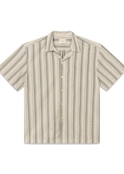 OTTER SEERSSUCKER SS SHIRT>Forét Sale