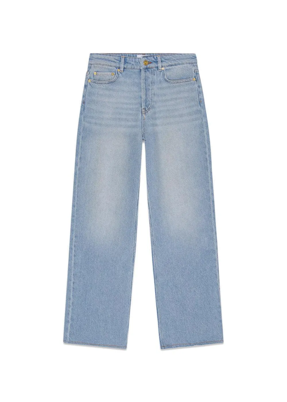 Overdyed Heavy Denim Izey>Ganni Sale