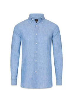 Regular Fit Signature Linen>Oscar Jacobson Hot