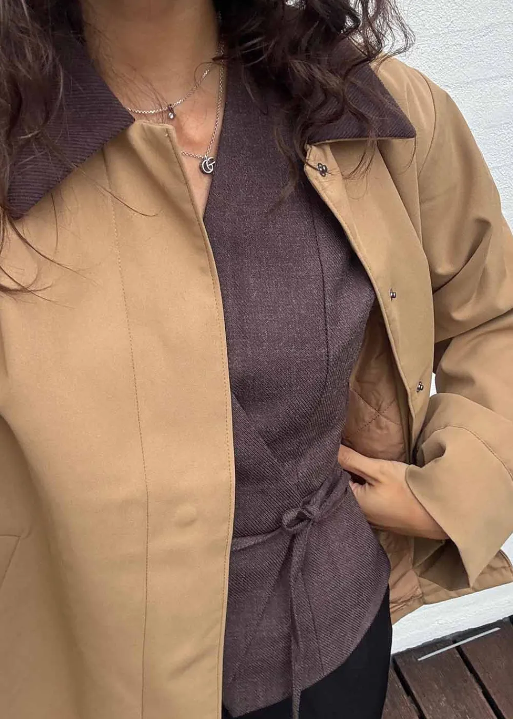 Samara Melange Waistcoat>Neo Noir Sale