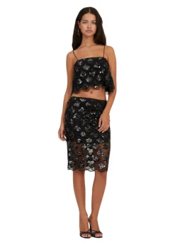 Sequins Pencil Skirt>Rotate Online