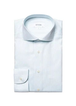 Slim Oxford Stripe Shirt>Eton Online