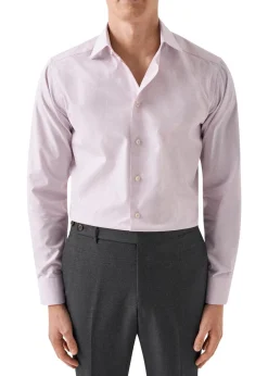 Slim Semi Solid Signature Dobby Shirt>Eton Hot