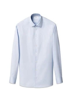 Slim Signature Twill Geometric Effect Shirt>Eton Clearance