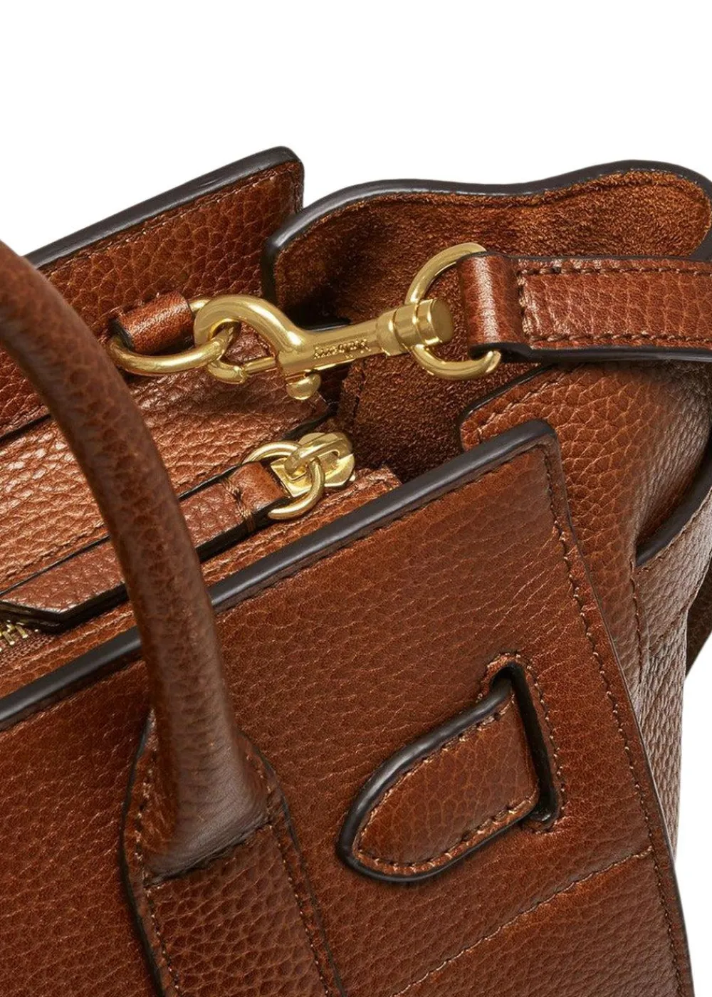 Small Zipped Bayswater Two Tone SCG>Mulberry Best