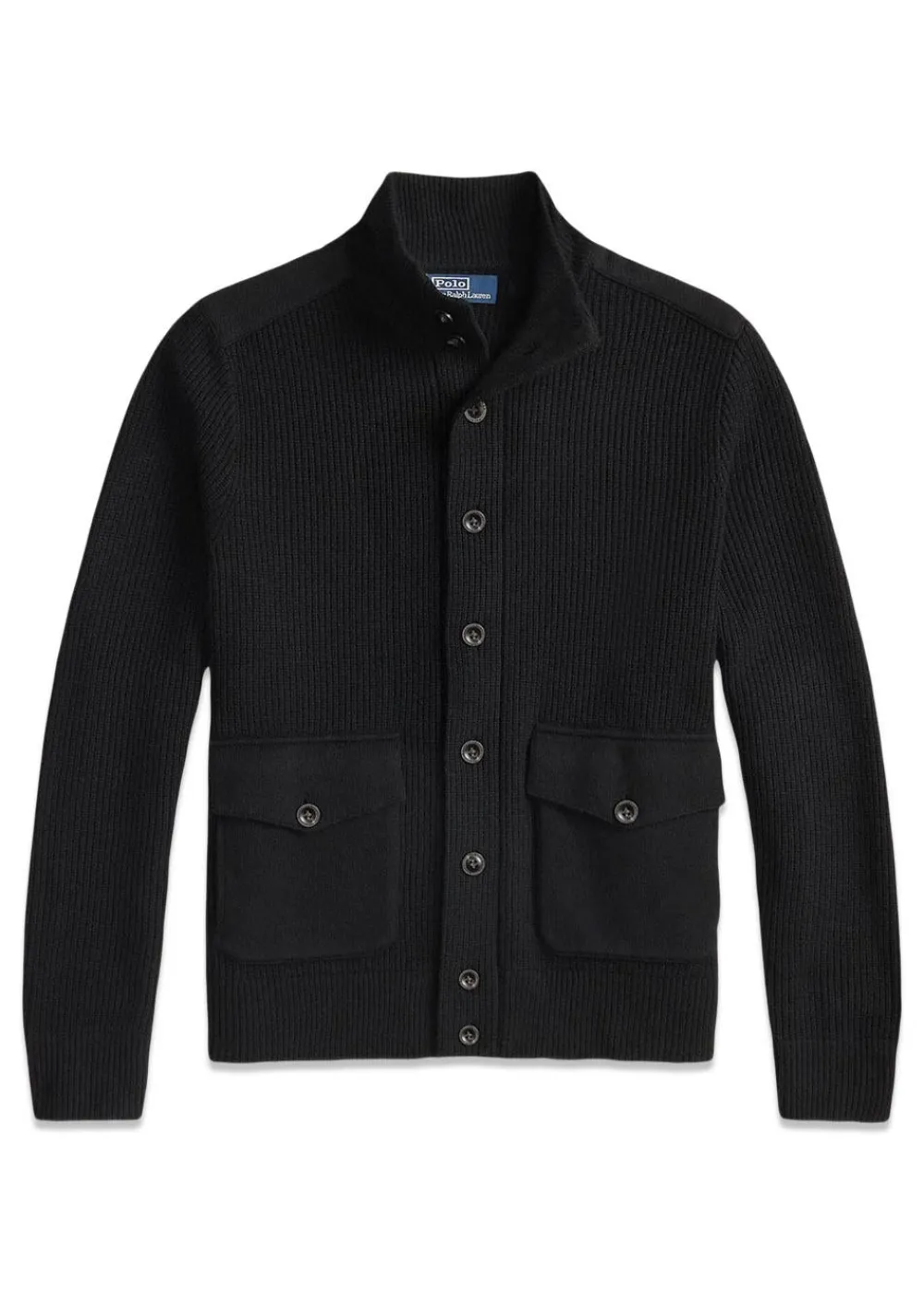 Wool Mockneck Cardigan>Ralph Lauren Discount