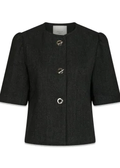 Xanthe Herringbone Blazer>Neo Noir Discount