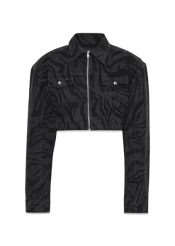 Zebra Denim Jacket>Rotate Best