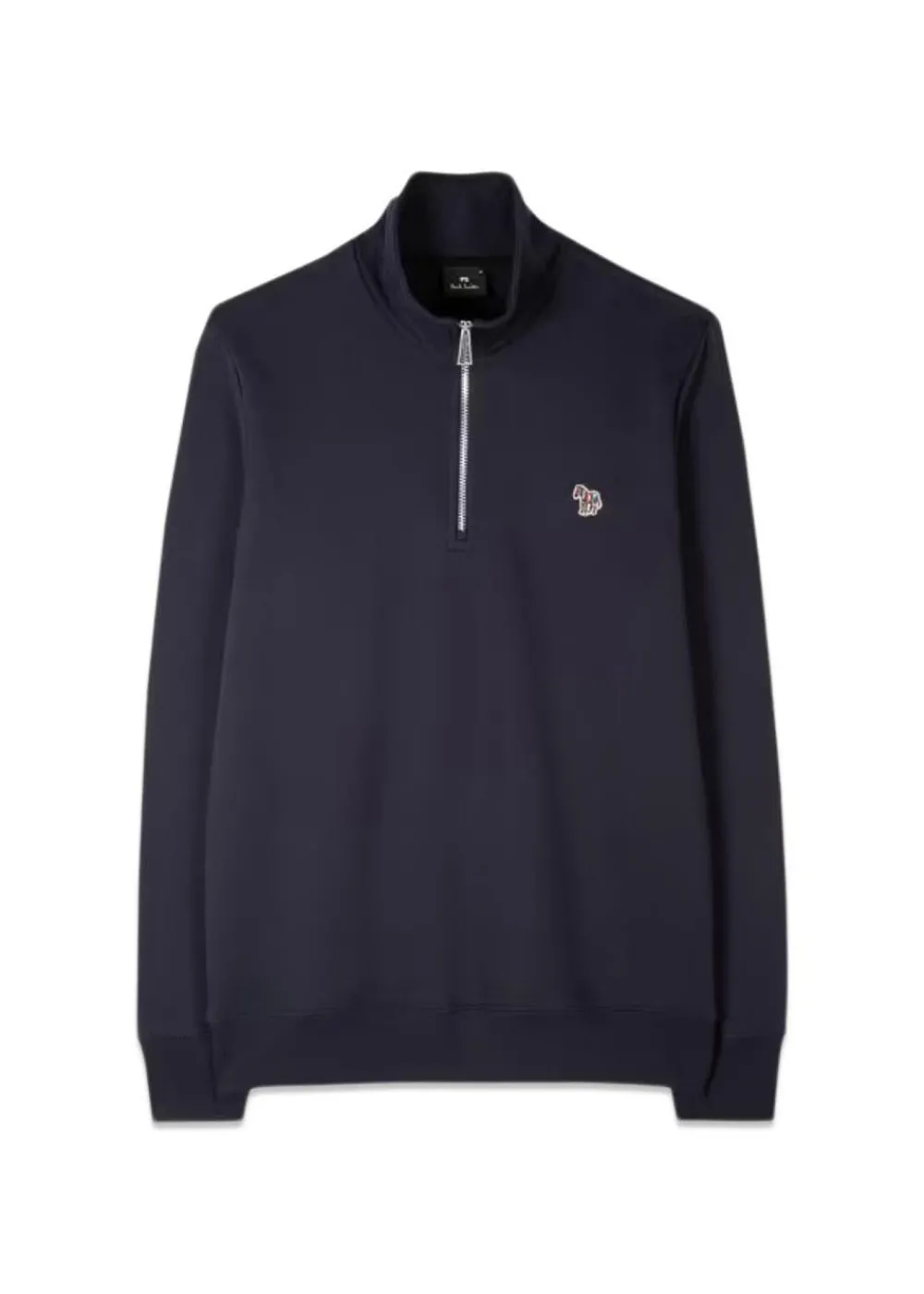 Zebra Logo Zip-Neck Sweatshirt>Paul Smith - PS Hot