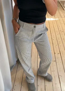 Zuzan Stripe Pants>Neo Noir Sale