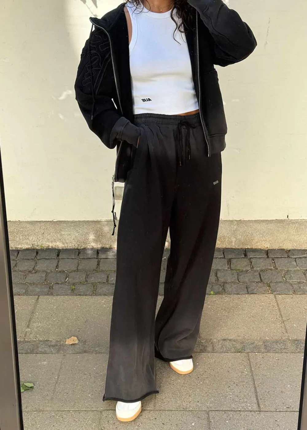 ALAS WIDE LOOSE SWEAT PANTS>ALIS Outlet