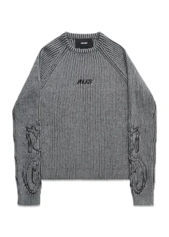 ARIA KNIT SWEAT W/ EMBROIDERY>ALIS
