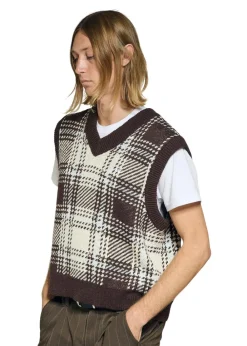 Avon Plaid Vest><noscript><img width=