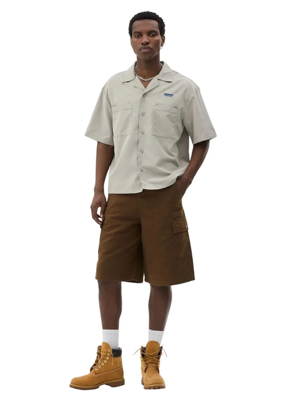 Bakari Short Sleeve Shirt>Bareen Hot