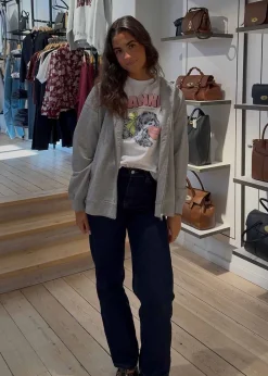 Basic Cotton Jersey Neon Puppy T-shirt><noscript><img width=