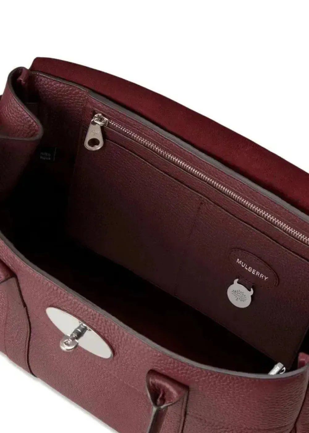 Bayswater Small Classic Grain>Mulberry Hot