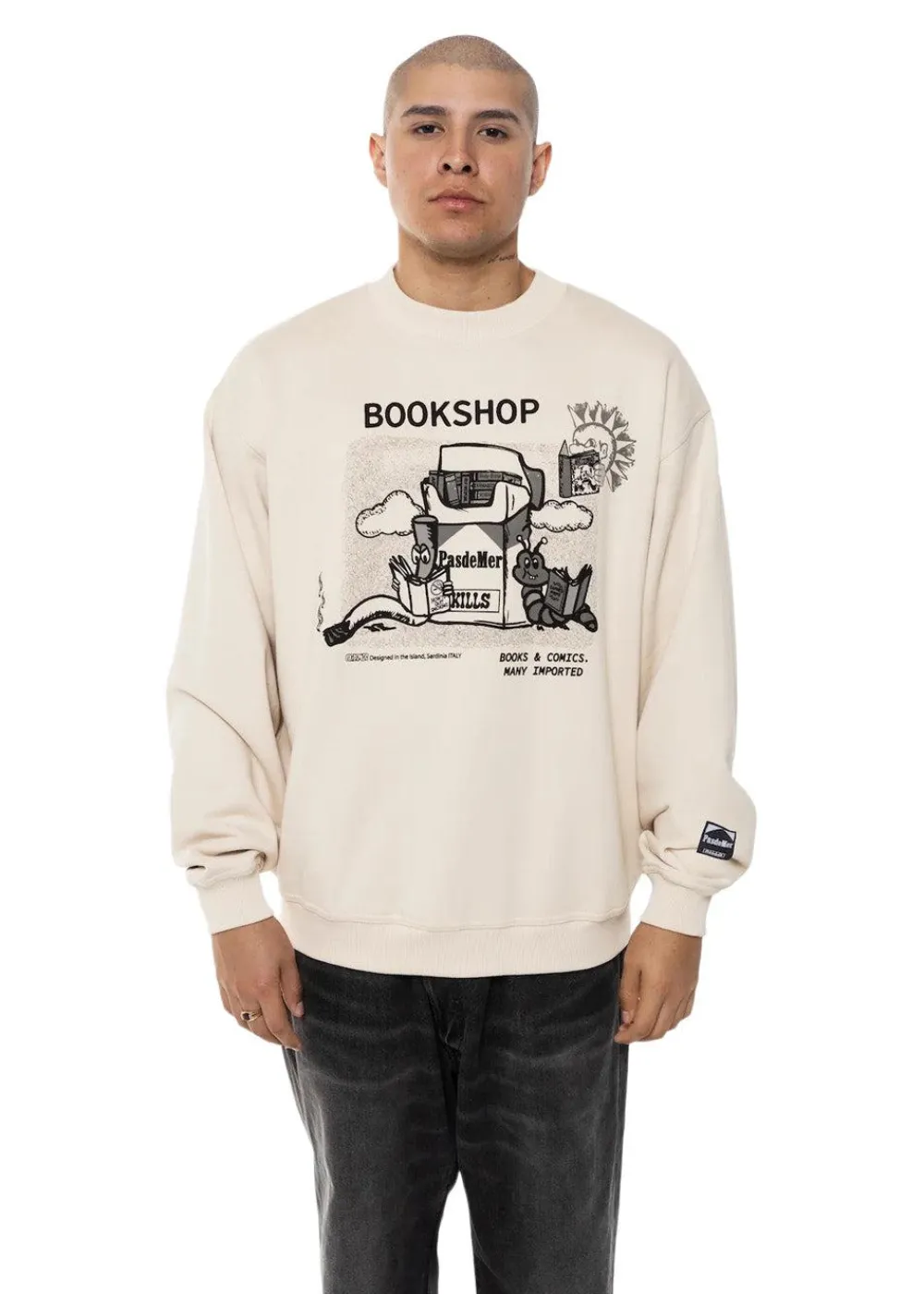 BOOK SHOP CREWNECK>Pas de Mer Best