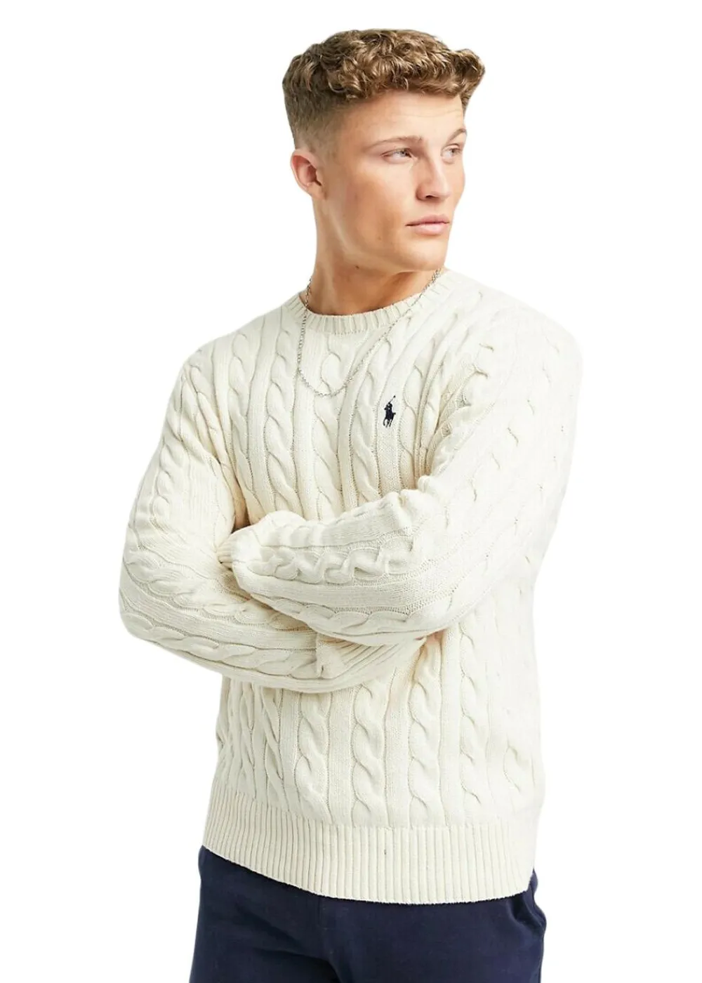 Cable Knit Cotton Sweat>Ralph Lauren Best