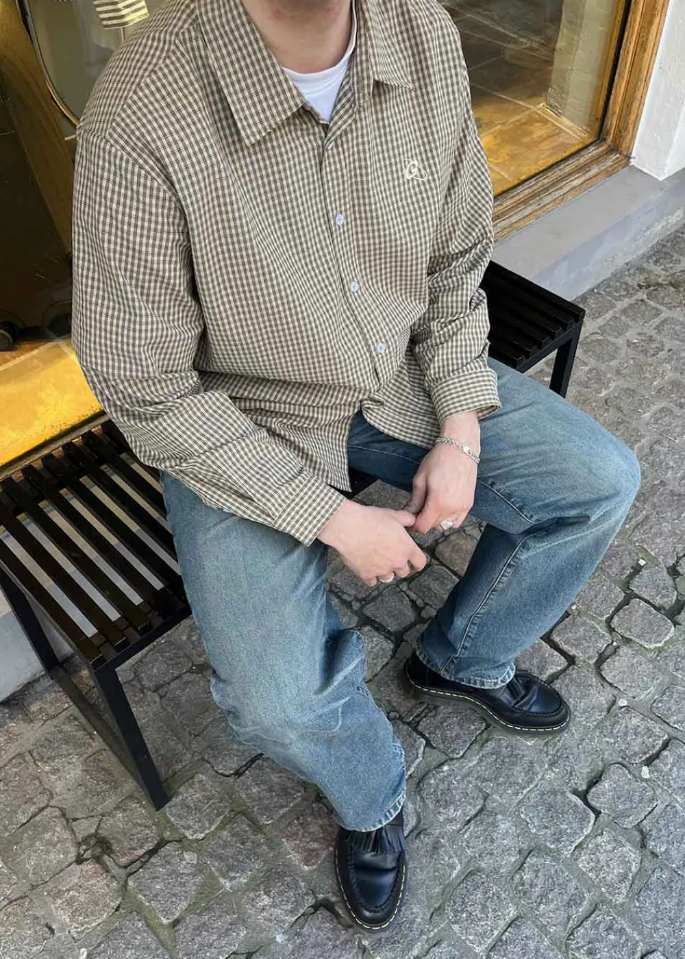 Checkered Shirt>Globe Studios Discount