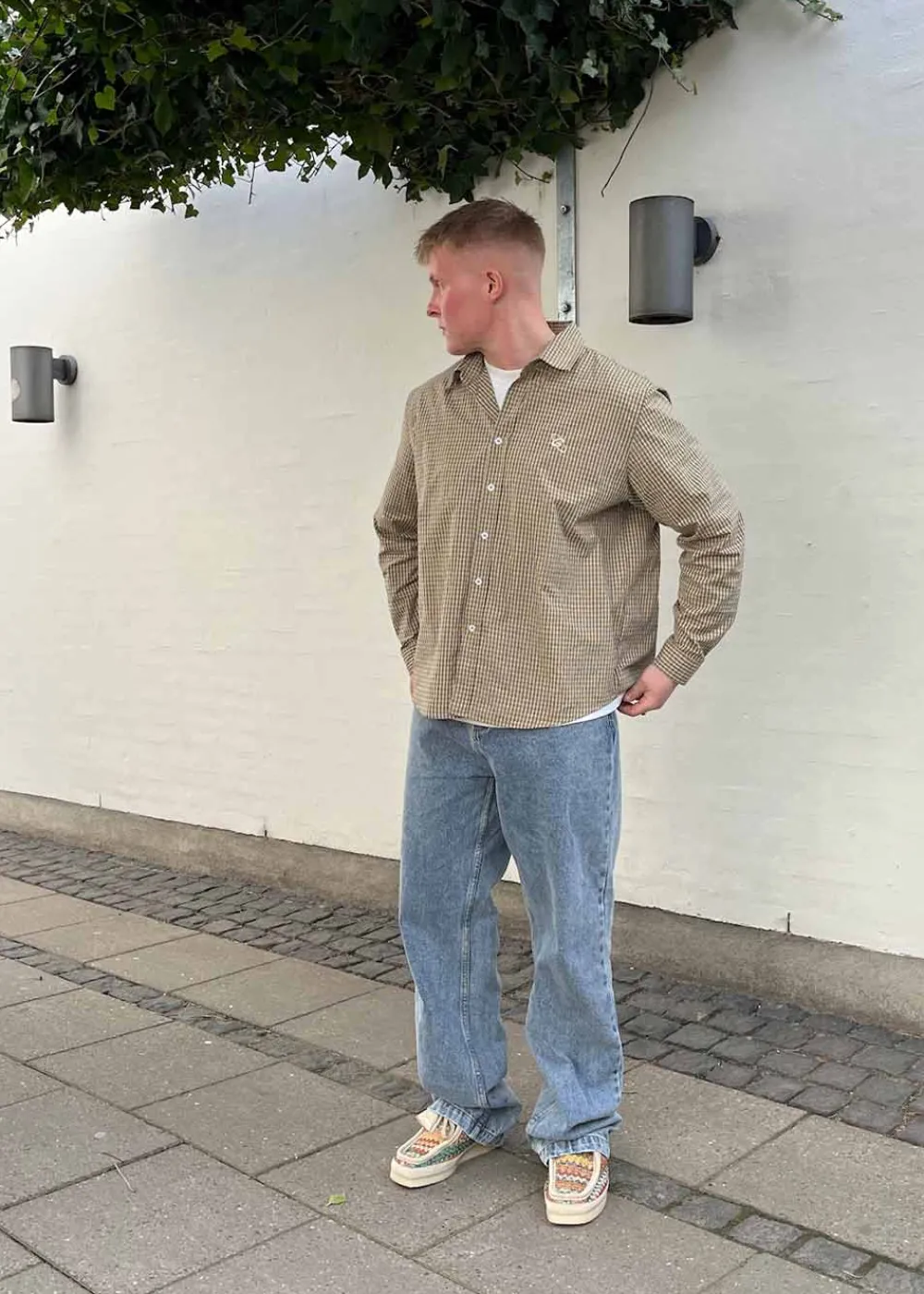 Checkered Shirt>Globe Studios Discount