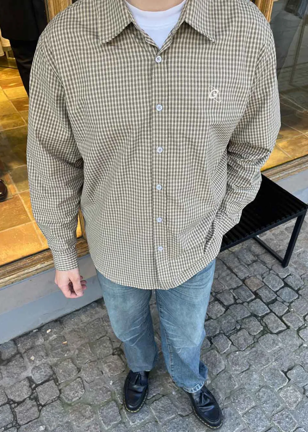 Checkered Shirt>Globe Studios Discount