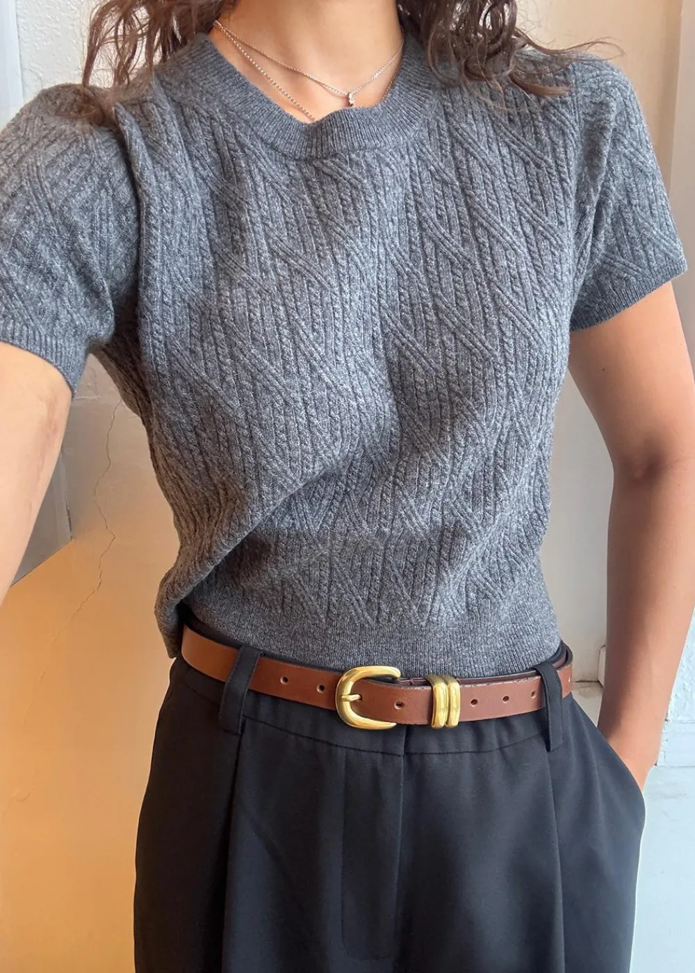 Como Tee mini Rib>The Garment Sale