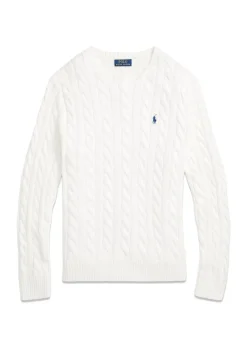 Cotton Cable Knit>Ralph Lauren Outlet