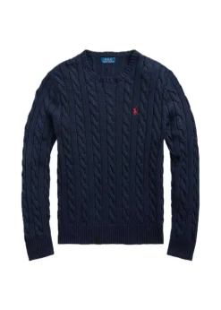 Cotton Cable Knit>Ralph Lauren New