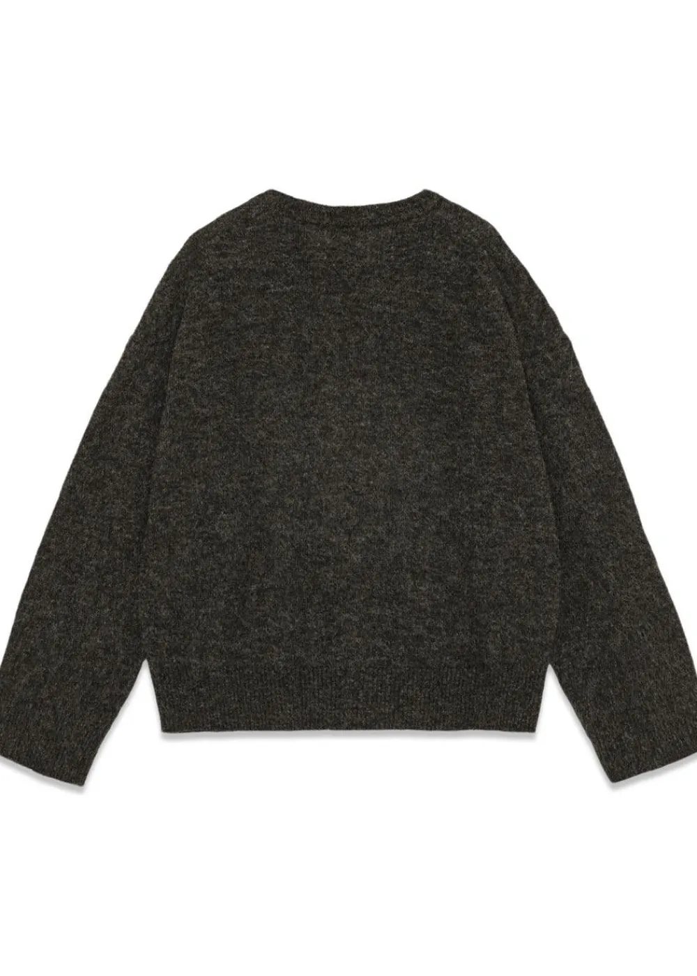 Fine Brushed Alpaca Banana Oversized O-neck>Ganni Clearance