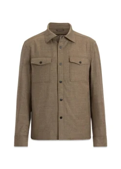 Flanell Shirt Jacket>Oscar Jacobson Online